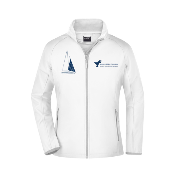 Druck Navy - Ladies' Promo Softshell Jacket Miniaturansicht